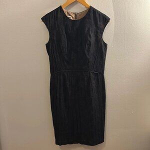 Anne Klein Black Sleeveless Sheath Mini Dress